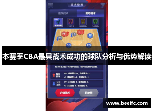 本赛季CBA最具战术成功的球队分析与优势解读